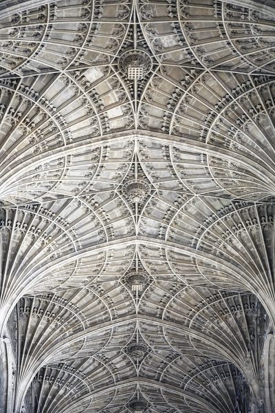 Architecture, Nature & Travel Photography - King’s College Chapel ceiling.